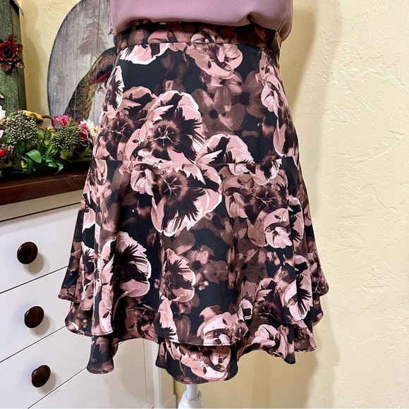 Outfit! Reiss Purple and Black Skirt Naked Zebra Top - Picture 2 of 12